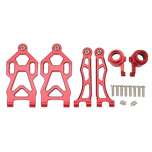 Culnflun RC Car Front Upper Lower Suspension Arms High Performance Upgrade for SCY 1/16 16101PRO 16102 (Red) von Culnflun