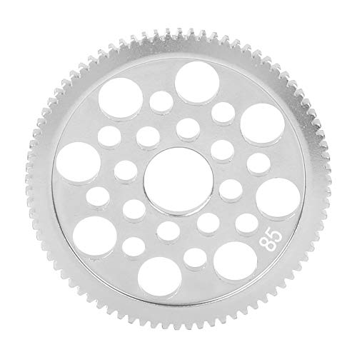 Culnflun RC Car Motor Gear, Professional RC Metal Gear Motor High Strength Durability Performance Replacement Part, for 1:10 S CS R31 SCX10 RC Car (85T) von Culnflun