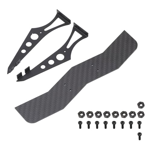 Culnflun RC Car Tail Flügel Kohlefaser Universal Ersatz RC Auto Heckspoiler für TT02 XV01 PTG2 1/10 RC -Autos von Culnflun