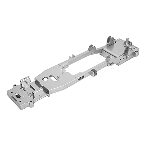 Culnflun RC Chassis Frame, RC Metal Chassis Frame DIY -Teil für WPL D12 1/10 RC Modellauto -Upgrade -Teilezubehör (Silber) von Culnflun