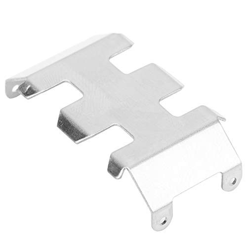 Culnflun RC Chassis Guard Platte, Silber Edelstahl Haltbarkeit Verschleiß festigkeit, Fit für Axial SCX24 90081 RC Culnflun RC Chassis Guard Platte, Silber Edelstahl Haltbarkeit Verschleiß festigkeit, Fit für Axial SCX24 90081 RC von Culnflun