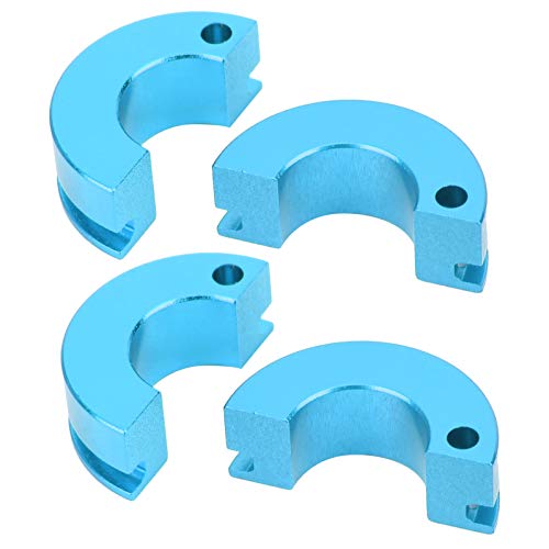 Culnflun RC Clutch, 2Set Aluminium Alloy Clutch Shoes with Spring, Fit for Nitro HSP 1/10 Remote Control Car (Blue) von Culnflun