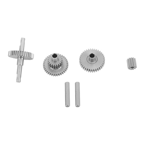 Culnflun RC Crawler Gear Set Edelstahl Easy Installation Light Precise Getriebegetriebe 4m 1/18 Crawler (9.7:1) von Culnflun