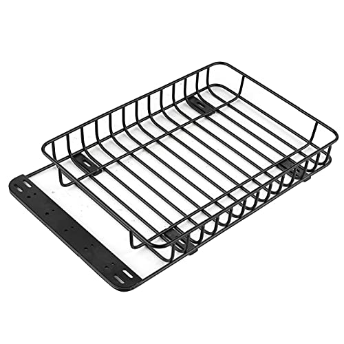 Culnflun RC Dachregal, 230 mm Metallgepäckträger Leichte Autoteile für axiale SCX10 III 4 1/10 RC -Auto Schwarz von Culnflun