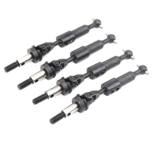 Culnflun RC Drive Shaft, 4Pcs RC Steel Adjustable CVD Universal Drive Shaft Transmission Axle, for HSP 94123/94103 Culnflun RC Drive Shaft, 4Pcs RC Steel Adjustable CVD Universal Drive Shaft Transmission Axle, for HSP 94123/94103 von Culnflun