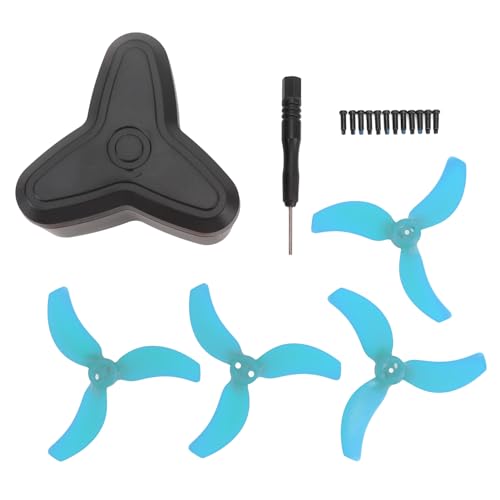 Culnflun RC -Drohnen -Propeller 3032s 2 Paare Premium PC Leichtes Ersatz -Requement -Blätter mit Aufbewahrungsbox und Schraubendreher kompatibel mit Avata 2 -Drohnenzubehör (Blue) von Culnflun