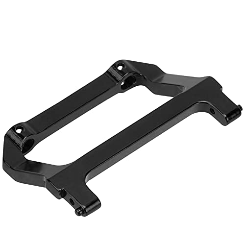 Culnflun RC Front Bumper Mount, RC Aluminium Alloy Front Bumper Mount, for Axial SCX24 C10 1/24 RC Car Upgrade Parts (Black) von Culnflun