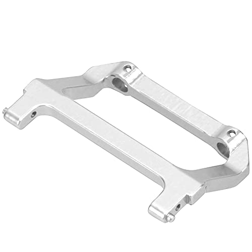 Culnflun RC Front Bumper Mount, RC Aluminium Alloy Front Bumper Mount, for Axial SCX24 C10 1/24 RC Car Upgrade Parts (Silver) von Culnflun