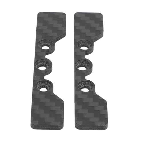 Culnflun RC Lower Armstopper Platte Carbonfaserkonstruktion Verbessertes Stabilität Präzise Engineering für TT02 RC -Auto -Upgrade -Teile 2pcs Set von Culnflun
