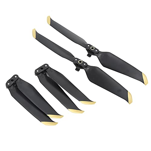 Culnflun RC Propeller, 2Pair RC Drohne Lownoise Propeller QuickRelease Blade Ersatz für Luft 2S/ Air 2 (Gold) von Culnflun