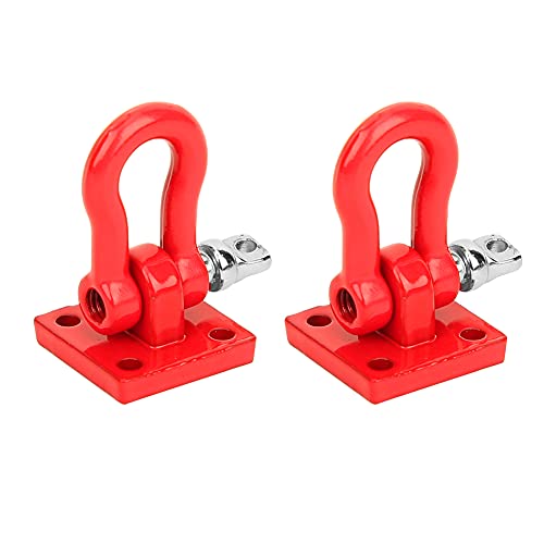 Culnflun RC Rescuess Buckle, Aluminum Alloy Trailer Hook Upgrade Accessory Easy Installation Durability Design Universal, Fit for 1/10 RC Car Model von Culnflun