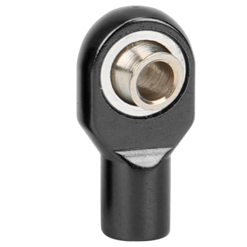 Culnflun RC Rod End, 4 Stücke Hohlkugeln Stecker Hochfestigkeit Aluminium -Legierung Upgrade -Zubehör für TRXXAS Slash 2WD RC Auto (Bl schwarz) von Culnflun