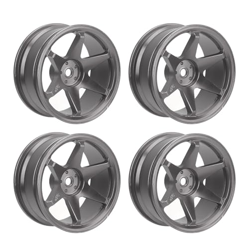 Culnflun RC Wheel Hub Wiederverwendbare CNC -Bearbeitung Aluminiumlegierung RC -Rad Felgen verbessern stabile Fernbedienungsauto -Zubehör (Du färbte) von Culnflun