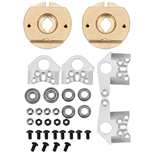 Culnflun RC Wheel Weights, 2Pcs RC Brass Internal Beadlock Wheel Weights Replacement, for Axial Wraith 90018 von Culnflun