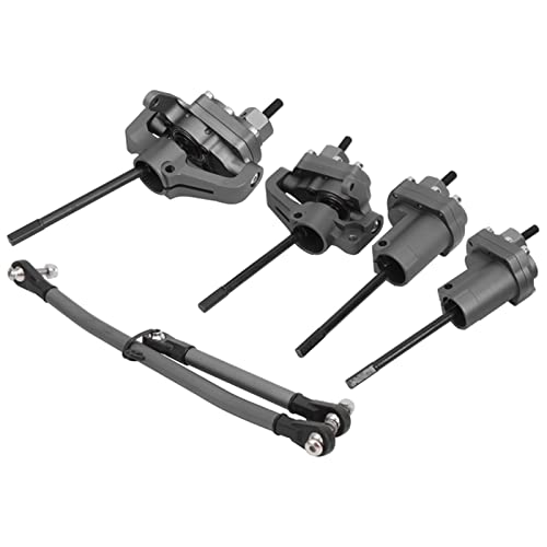 Culnflun RC vordere Hinterachse, hintere Front -Portal -Achse mit Lenkverbindungsübertragungswelle, geeignet für axial SCX10 II 90046 90047 RC -Auto (You Color) von Culnflun