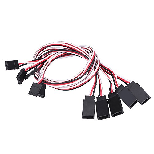 Culnflun Servo -Verlängerung Kabel Set Silikonmantel langlebiger Stecker 3 Pin männlich zu weiblich für RC Modellierung Flugzeugauto -Auto -Boot 30 cm 5pcs Culnflun Servo -Verlängerung Kabel Set Silikonmantel langlebiger Stecker 3 Pin männlich zu weiblich für RC Modellierung Flugzeugauto -Auto -Boot 30 cm 5pcs von Culnflun