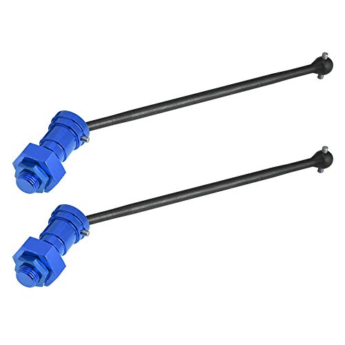 Culnflun Vordere hintere Antriebswelle CVD Dogbone Upgrade-Teil Ersatzzubehör für TRAXXAS XMAXX 1/5 Auto, Aluminiumlegierung, Titan Culnflun Vordere hintere Antriebswelle CVD Dogbone Upgrade-Teil Ersatzzubehör für TRAXXAS XMAXX 1/5 Auto, Aluminiumlegierung, Titan von Culnflun