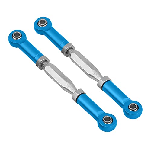 Culnflun hintere obere Lenkstangen Präzisions -CNC -Bearbeitungszubehör für FS 53633 51805 51806 1/10 RC -Auto 82mm 3,23 Zoll 2pcs (538056B Blau) von Culnflun