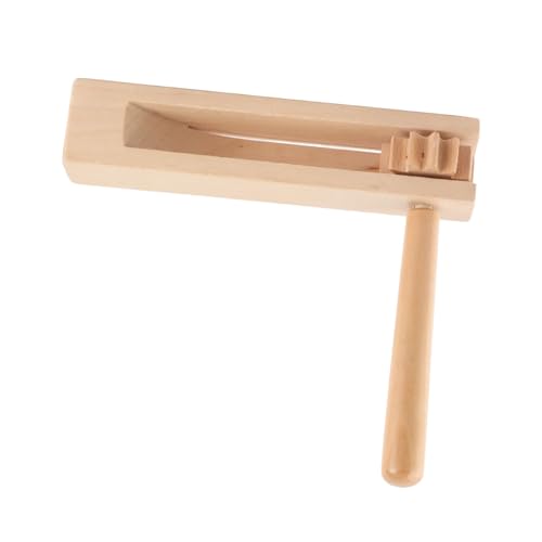 Culnflun hölzerner Ratchet loius Maker Handheld Noisemaker Rassle Instrument Spielzeug für Sportveranstaltungen Spiele Feierlichkeiten Birch Wood 15 x 13 cm Culnflun hölzerner Ratchet loius Maker Handheld Noisemaker Rassle Instrument Spielzeug für Sportveranstaltungen Spiele Feierlichkeiten Birch Wood 15 x 13 cm von Culnflun