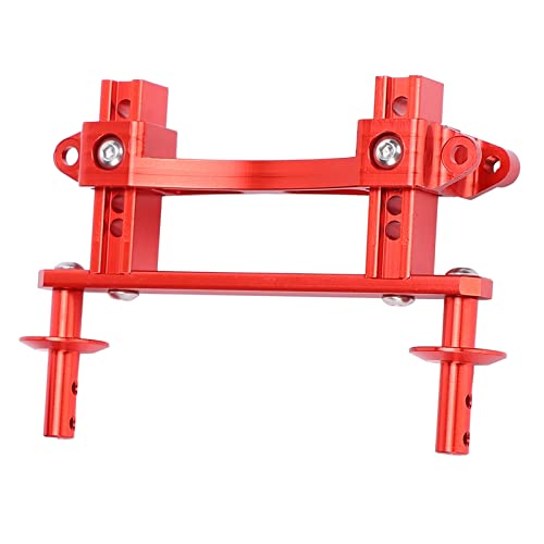 Culnflun vorderer Heck Aluminiumlegierungskörperpostmontage Set, 87 mm 121 mm mit Schnallen hoher Stabilität Haltbarkeit RC -Autozubehör für 4 von Culnflun