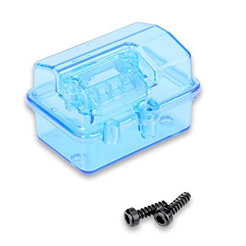 Culnflun wasserdichtem Empfängerbox Langlebiger transparentes RC -Zubehör für Huanqi727 Slash Fernbedienungsauto Kunststoff 38x5x35mm 1x von Culnflun