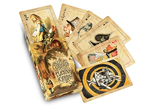Cultzilla Alice's Abenteuer im Wunderland Neugierige Spielkarten von Cultzilla