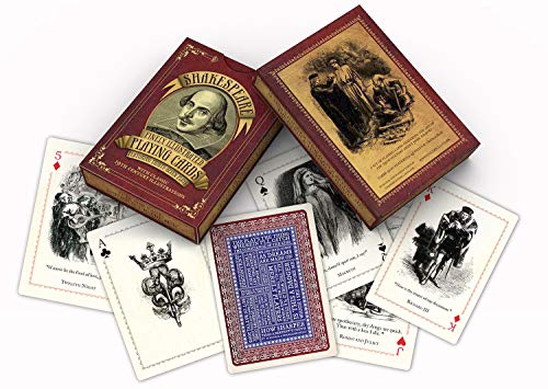 Cultzilla Shakespeare Illustrated Playing Cards von Cultzilla