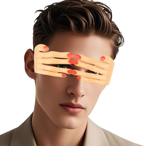 Cumnvulnt Sonnenbrille, Party Brillen ABS, Spaßvolle Design, Partyzubehör Dekoration für Geburtstage, Bachelorette Partys, Erwachsene Kinder Fancy Ball Augenmaske Cumnvulnt Sonnenbrille, Party Brillen ABS, Spaßvolle Design, Partyzubehör Dekoration für Geburtstage, Bachelorette Partys, Erwachsene Kinder Fancy Ball Augenmaske von Cumnvulnt
