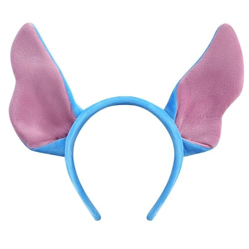 Cumwoen Blaue Ohren Stirnband für Frauen biegbare Ohren Kostüm Kopfbedeckung Party Cosplay Dress Up Zubehör, Blau, Einheitsgröße Cumwoen Blaue Ohren Stirnband für Frauen biegbare Ohren Kostüm Kopfbedeckung Party Cosplay Dress Up Zubehör, Blau, Einheitsgröße von Cumwoen