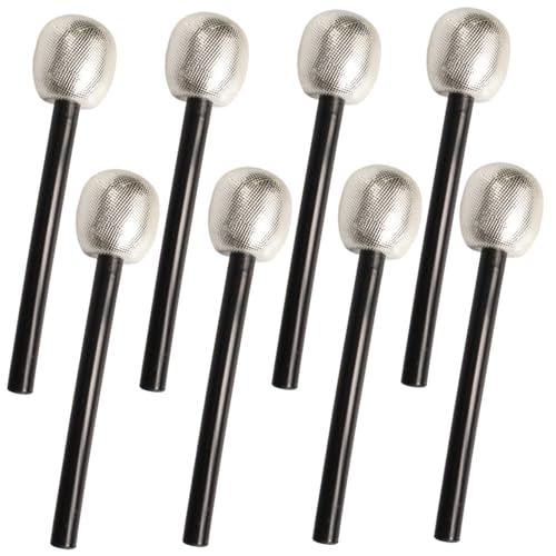 Cunlvyyds Gefälschtes Mikrofon, 8pcs Kinder Spielen Mikrofon, Plastik, so von Cunlvyyds