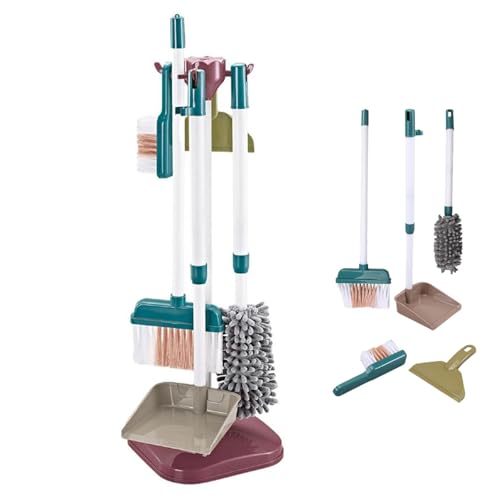 Kinderreinigungsset 5pcs/Set tun, um Haushaltsreinigungsputzspielzeug und Staubpan -Spielzeug für Kleinkinder Spielen Kinderreinigungsset 5pcs/Set tun, um Haushaltsreinigungsputzspielzeug und Staubpan -Spielzeug für Kleinkinder Spielen von Cunlvyyds