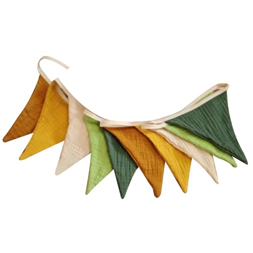 Dreieck Flag Banner 9ft Baumwolle Wimpel Banner Buntes dekoratives Amme Stoff Bunting für Geburtstagsfeier Spielzimmer Kindergarten Dreieck Flag Banner 9ft Baumwolle Wimpel Banner Buntes dekoratives Amme Stoff Bunting für Geburtstagsfeier Spielzimmer Kindergarten von Cunlvyyds