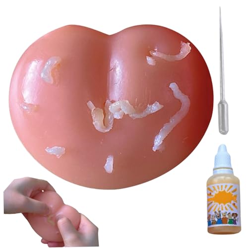 Pimple Popper Spielzeug, Stressabbau Pimple Popping Toy, Funny Squeeze Spot Popper, wiederverwendbares tragbares für Erwachsene Kinder von Cunlvyyds