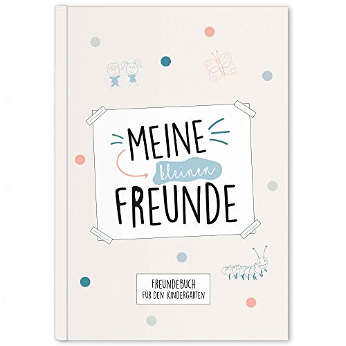 Cupcakes & Kisses® Freundebuch für den Kindergarten zum Ausfüllen I Für Mädchen und Jungen I Kindergartenfreunde Buch I Freundschaftsbuch von Cupcakes & Kisses