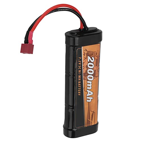 Cuque NI-MH-Akku 25C Entladung Hochleistungssicherer 2000-mAh-NiMH-RC-Akku für RC-Fahrzeuge von Cuque