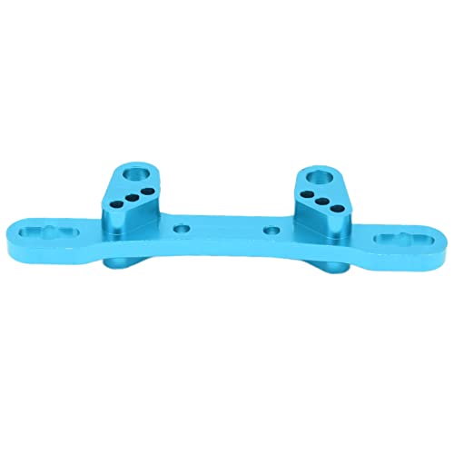 Cuque RC Dämpferbrücke hinten vorne, Aluminiumlegierung RC-Dämpferturmhalterung für TT02 Upgrade(Blau) von Cuque