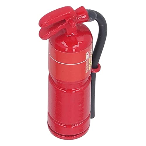 Puppenhaus-Feuerlöscher Im Maßstab 1:12, Dekorativ, Langlebig, für Barshop, Puppenhaus-Feuerlöscher (S 4cm / 1.6in) von Cuque