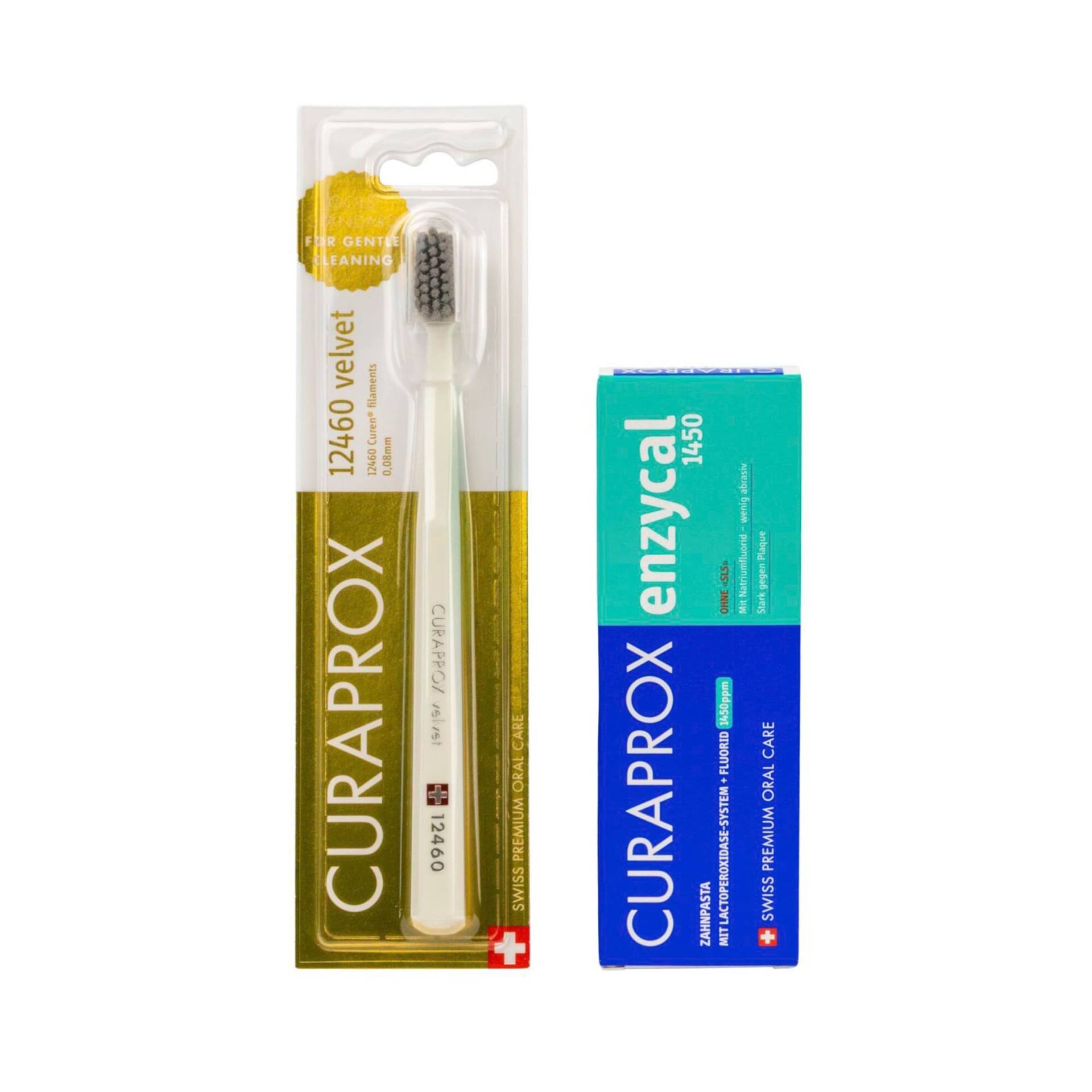 Curaprox 2er-Set Eltern I Zahnbürsten und Zahnpasta Curaprox 2er-Set Eltern I Zahnbürsten und Zahnpasta von Curaprox