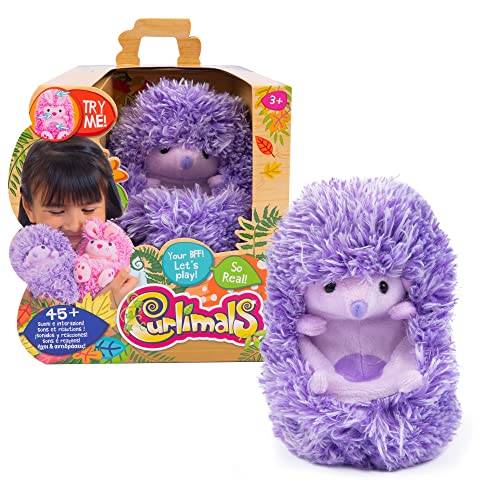 Curlimals Giochi Preziosi Higge violetter Igel, interaktive, weiche und farbenfrohe Plüschpuppe zur Stimulierung der Neugierde der Kinder, entzückendes Plüschtier Macht Verse und Kuscheln Curlimals Giochi Preziosi Higge violetter Igel, interaktive, weiche und farbenfrohe Plüschpuppe zur Stimulierung der Neugierde der Kinder, entzückendes Plüschtier Macht Verse und Kuscheln von Curlimals