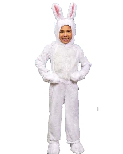 Cusghjbsg Hasenkostüm für Damen, Einteiler, Plüsch, Hase, Cos, Einteiler, Tier-Overall, Loungewear mit Hut, Halloween, ausgefallenes Pyjama-Outfit, Elfenbein A, 36 Cusghjbsg Hasenkostüm für Damen, Einteiler, Plüsch, Hase, Cos, Einteiler, Tier-Overall, Loungewear mit Hut, Halloween, ausgefallenes Pyjama-Outfit, Elfenbein A, 36 von Cusghjbsg