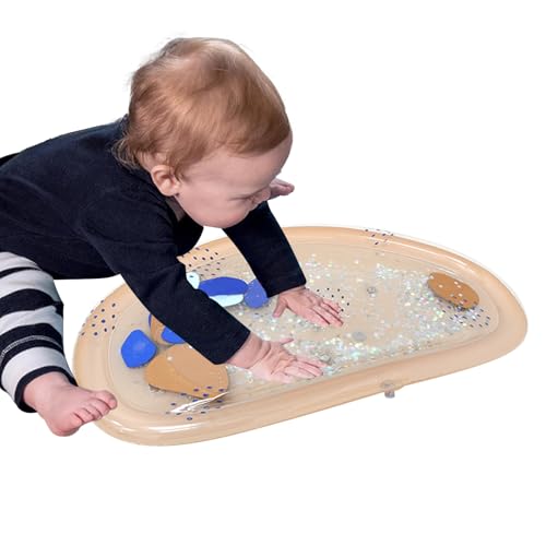 Cushangty Bauchzeit Wassermatte,Aufblasbare Bauchlage Matte Spielzeuge - Lernspielzeug Entwicklungsfördernd Für Badezimmer Und Wohnung Cushangty Bauchzeit Wassermatte,Aufblasbare Bauchlage Matte Spielzeuge - Lernspielzeug Entwicklungsfördernd Für Badezimmer Und Wohnung von Cushangty