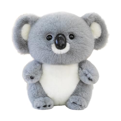 Cushangty Ultraweiches Koala-Plüschtier,Plüsch imitiert die natürlichen Bewegungen und die Form eines echten Koalas,Niedliche Beruhigung Throw Kissen von Cushangty