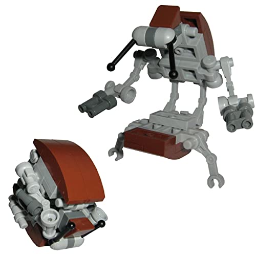 Custom Brick Design - Kus AG-1 Droideka Battle Droid Figur - gefertigt aus Steinen des Marktführers und somit voll kompatibel zu Lego Star Wars von Custom Brick Design