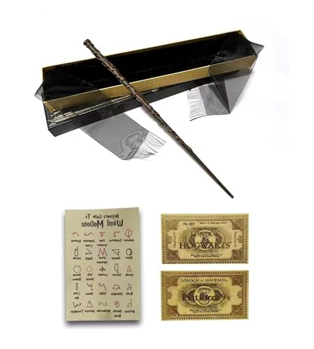 CustomOwnJewelry Zauberstab Hermine Granger Harry Potter Film Set Movie Props Wand Ollivanders Box Hermine Granger Kostüm Magic Wand, Braun, 15in CustomOwnJewelry Zauberstab Hermine Granger Harry Potter Film Set Movie Props Wand Ollivanders Box Hermine Granger Kostüm Magic Wand, Braun, 15in von CustomOwnJewelry