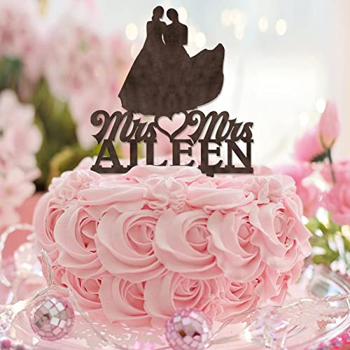Hochzeitstortenaufsatz aus Holz, Silhouette, 2 Bräute, Romantik, Hochzeitstortenaufsätze, 2 Frauen, Hochzeitsfeier, Gastgeschenke, individueller Name, Hochzeit, Datum, Lesben, Hochzeit, Verlobung Hochzeitstortenaufsatz aus Holz, Silhouette, 2 Bräute, Romantik, Hochzeitstortenaufsätze, 2 Frauen, Hochzeitsfeier, Gastgeschenke, individueller Name, Hochzeit, Datum, Lesben, Hochzeit, Verlobung von CustonCares