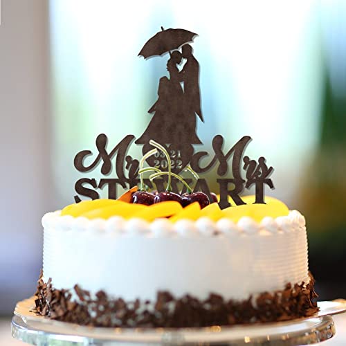 Rustikaler Tortenaufsatz mit Aufschrift "Mr and Mrs", rustikaler Hochzeits- und Verlobungsring, personalisierbar, für Hochzeit, Brautparty, Hochzeitsdekoration, Hochzeitsgeschenke für Paare, braunes Rustikaler Tortenaufsatz mit Aufschrift "Mr and Mrs", rustikaler Hochzeits- und Verlobungsring, personalisierbar, für Hochzeit, Brautparty, Hochzeitsdekoration, Hochzeitsgeschenke für Paare, braunes von CustonCares