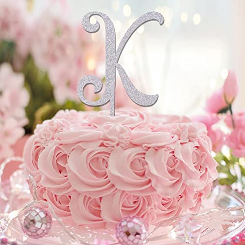 Tortenaufsatz, Buchstabe X, Monogramm, Initialenname, Glitzer, Silber, für Hochzeit, Jahrestag, Party, Dekoration, ländlicher Blumenkranz, Brautparty, Geschenke für Babys, Jungen, Mädchen, Auswahl des Tortenaufsatz, Buchstabe X, Monogramm, Initialenname, Glitzer, Silber, für Hochzeit, Jahrestag, Party, Dekoration, ländlicher Blumenkranz, Brautparty, Geschenke für Babys, Jungen, Mädchen, Auswahl des von CustonCares