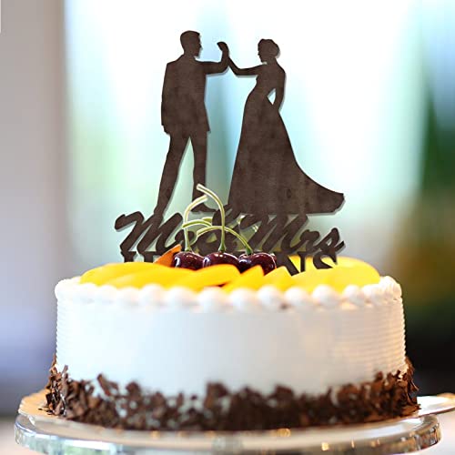 Tortenaufsatz aus braunem Holz, rustikal, für Hochzeit, Verlobung, personalisierbar, Namen, Datum, Silhouette, Landhausstil, Brautpaar für Hochzeitstag, Party, Brautparty, Geschenke Tortenaufsatz aus braunem Holz, rustikal, für Hochzeit, Verlobung, personalisierbar, Namen, Datum, Silhouette, Landhausstil, Brautpaar für Hochzeitstag, Party, Brautparty, Geschenke von CustonCares
