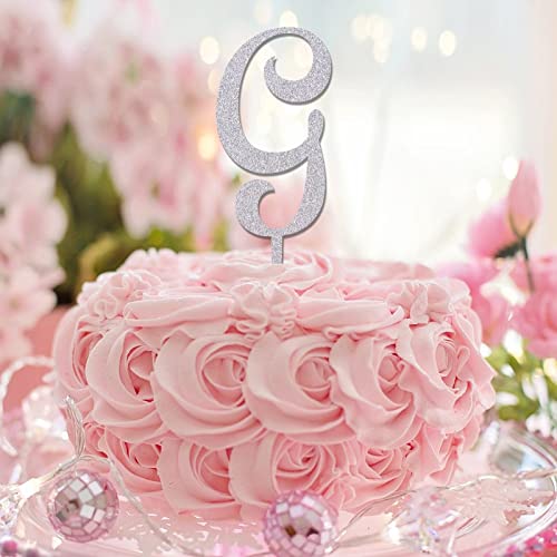 Tortenaufsatz mit Initiale G, Hochzeitsbuchstabe, Monogramm, Name für Hochzeit, Geburtstag, Party, Gastgeschenke, Kranz, Blumenmuster, Retro, wiederverwendbar, Geburtstagsgeschenke für Familie Tortenaufsatz mit Initiale G, Hochzeitsbuchstabe, Monogramm, Name für Hochzeit, Geburtstag, Party, Gastgeschenke, Kranz, Blumenmuster, Retro, wiederverwendbar, Geburtstagsgeschenke für Familie von CustonCares