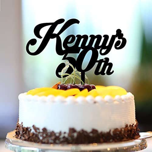 Tortenaufsatz zum 50. Geburtstag, 50. Geburtstag, personalisierbar, personalisierbar, Name für jedes Alter, 50. Geburtstag, Partyzubehör, 50. Jahrestag, Geburtstagsgeschenk, für Männer und Frauen Tortenaufsatz zum 50. Geburtstag, 50. Geburtstag, personalisierbar, personalisierbar, Name für jedes Alter, 50. Geburtstag, Partyzubehör, 50. Jahrestag, Geburtstagsgeschenk, für Männer und Frauen von CustonCares